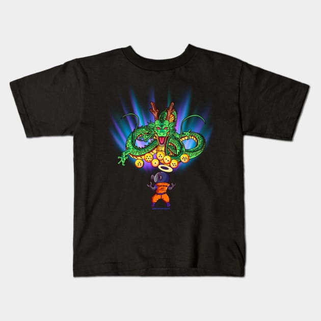 Toriyama’s Wish? Kids T-Shirt by MorenoArtwork